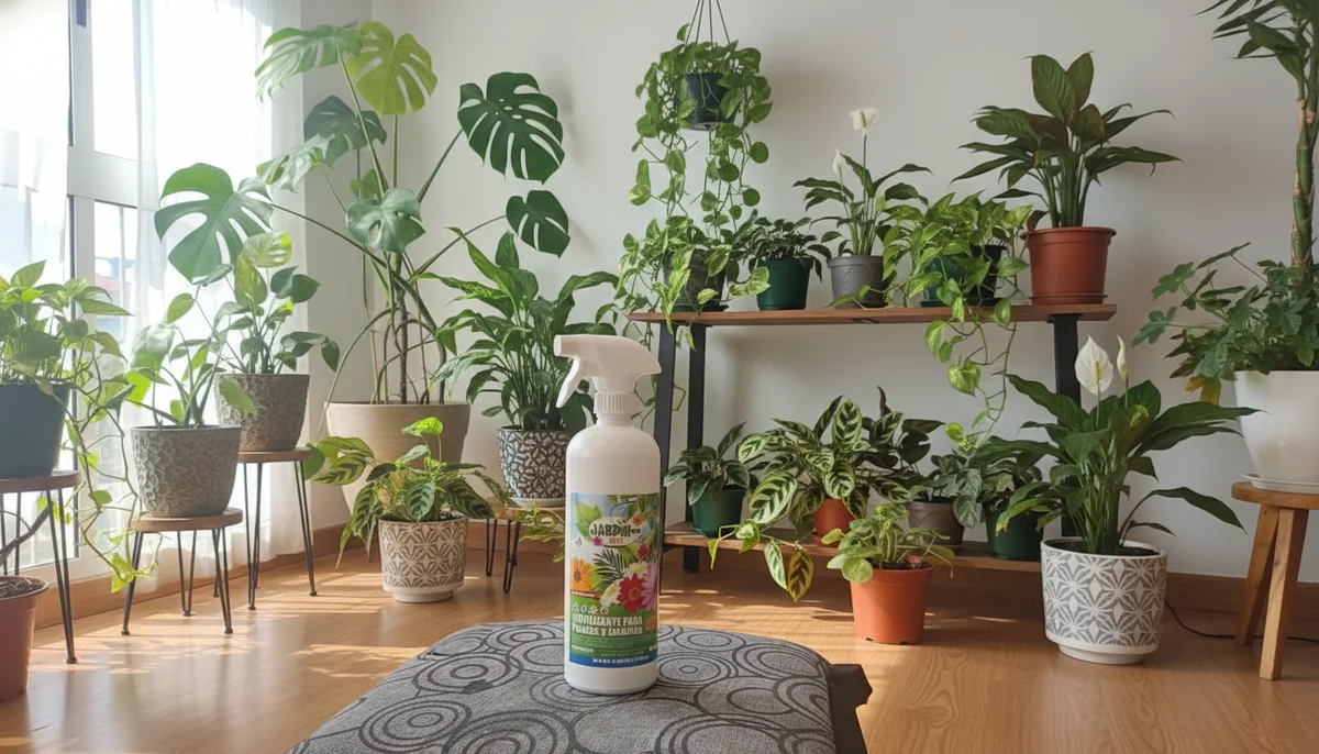 Cuidando el jardín del hogar